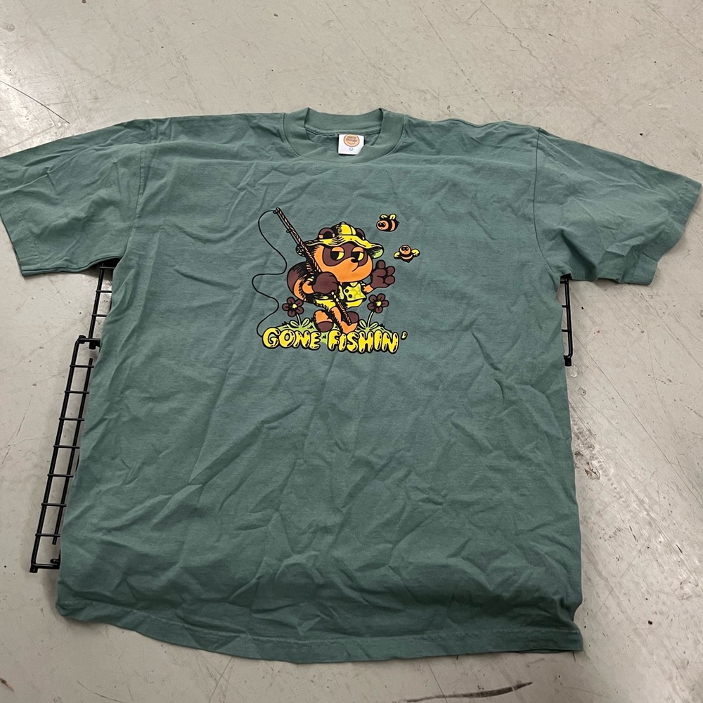 NIICETHINGS screen printed on 7.5oz tee. Never worn